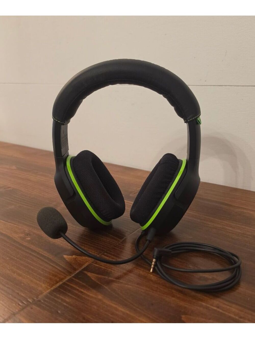 Turtle Beach Ear Force XO FOUR Wired Gaming Headset Xbox One Blk Green Used,335
